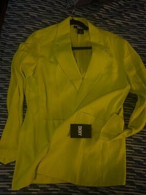 DKNY Néon Yellow blazer